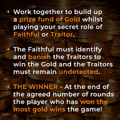 Ginger Fox The Traitors Card Game