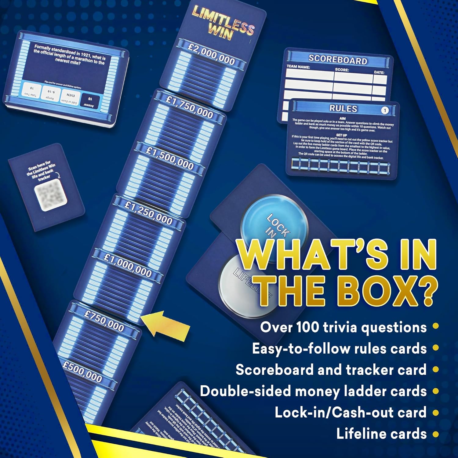 Ginger Fox Ant & Dec's Limitless Win Card Game Answer trivia questions and climb up the Limitless money ladder. Family Fun Based On ITVs Hit TV Game Show. For 1+ Players, Ages 8+