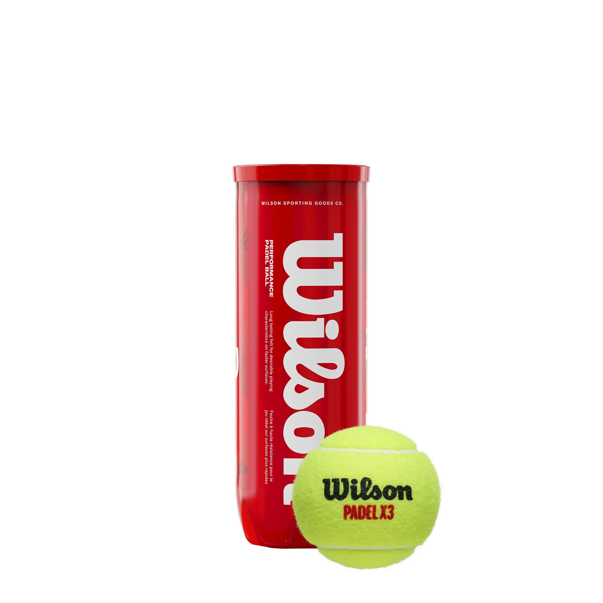 Wilson PADEL X3 BALL CAN, NS,