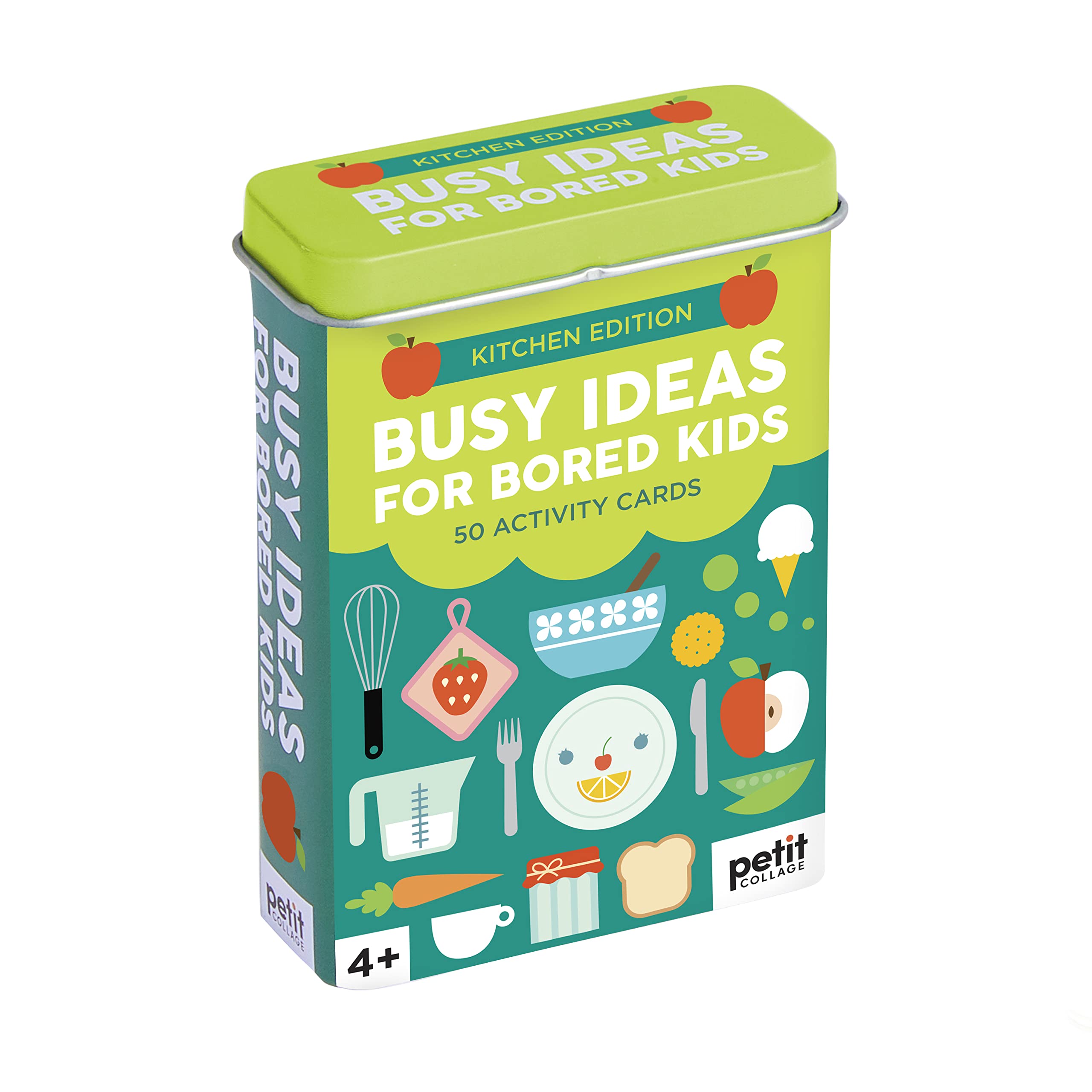 Petit Collage Busy Ideas for Bored Kids Kitchen Edition Educational, Food