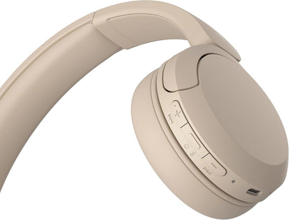 Sony WH-CH520 Wireless Bluetooth Headphones - up to 50 Hours Battery Life with Quick Charge, On-ear style