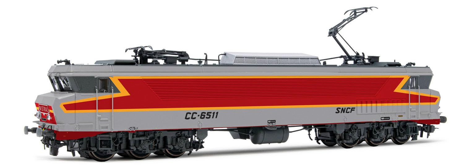 Jouef HJ2428S SNCF CC6511 Silver Mistral Electric Loco IV (DCC-Sound)
