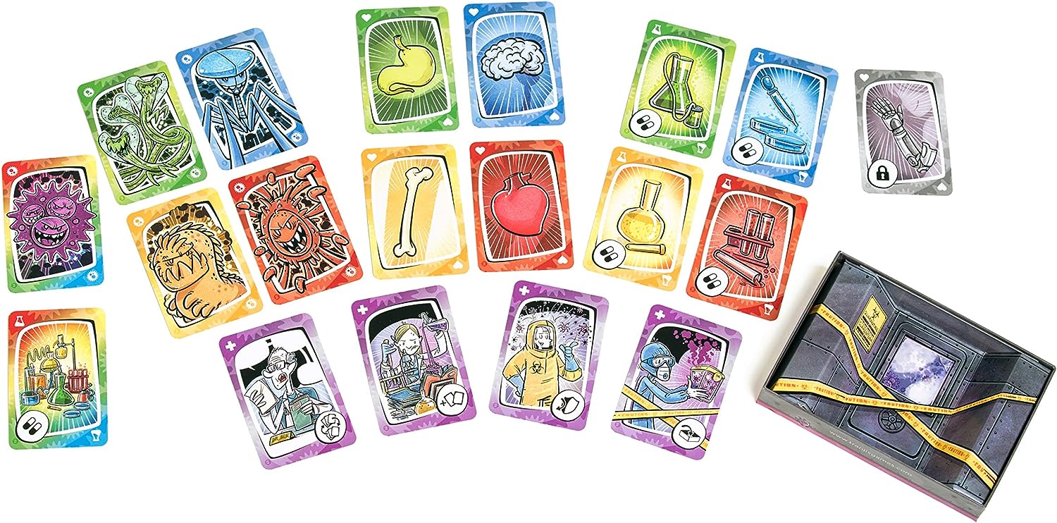 Tranjis Games - VIRUS! 2 Evolution (Expansion) - Card Game, 8 to 99 Years (TRG-12evo