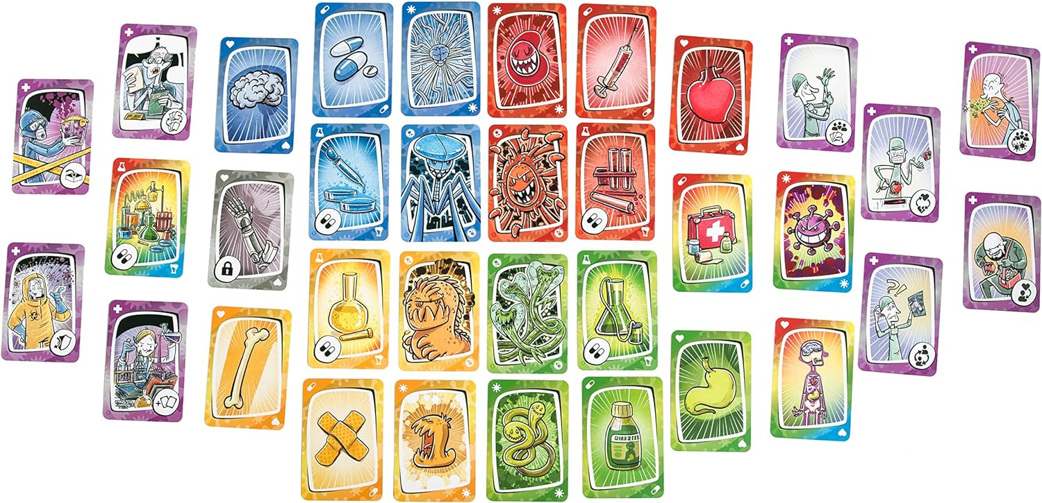 Tranjis Games - VIRUS! 2 Evolution (Expansion) - Card Game, 8 to 99 Years (TRG-12evo