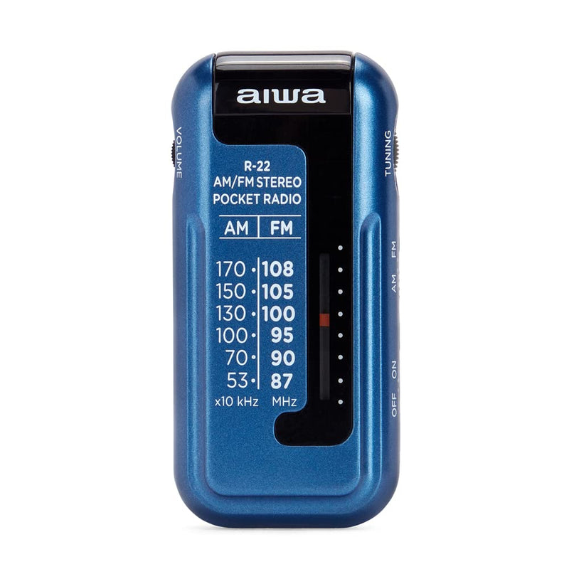 Transistor Radio Aiwa Am/Fm Blue