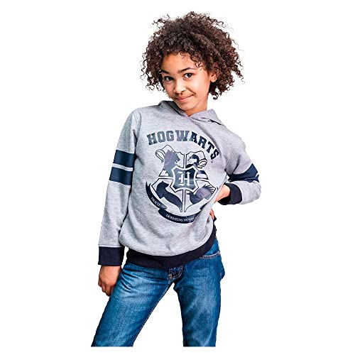 Children’S Hoodie Harry Potter Grey (Size: 10 Years)