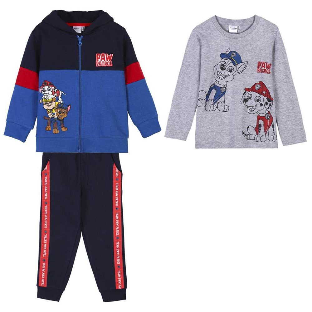 Chandal Cotton Brushed 3 Piezas Paw Patrol