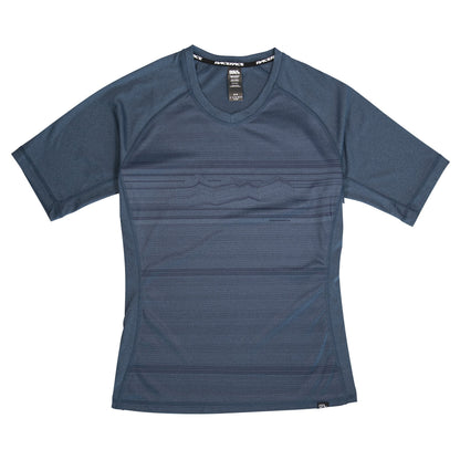 Race Face Girls MTB-Jersey Kurzarm Nimby Navy
