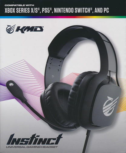 Kmd - Instinct Universal Headset - Black