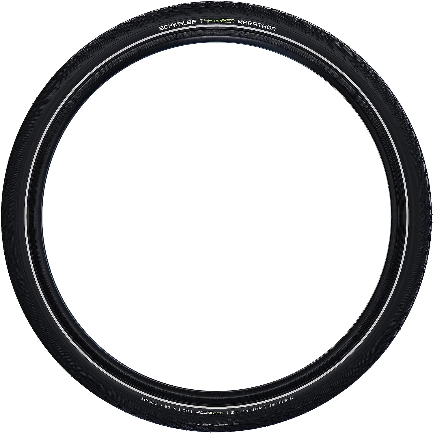 Schwalbe Green Marathon GreenGuard Tyre Black/Reflective, 60-584 (27.5x2.35