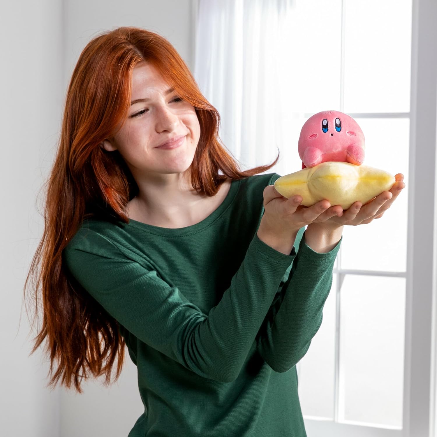 Club Mocchi- Mocchi- Kirby Plush - Warpstar Kirby Plushie - Squishy Kirby Plushies - 6 Inch