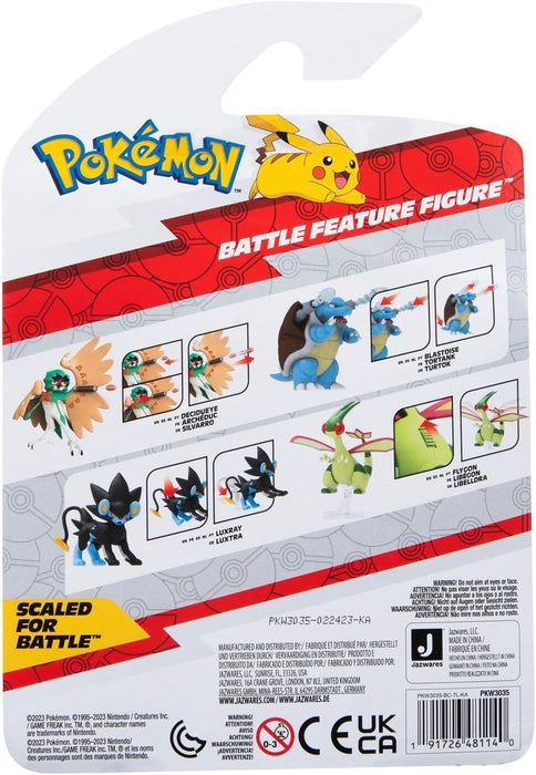 Pokémon Turtok Figura de Batalla de 4.5 Pulgadas