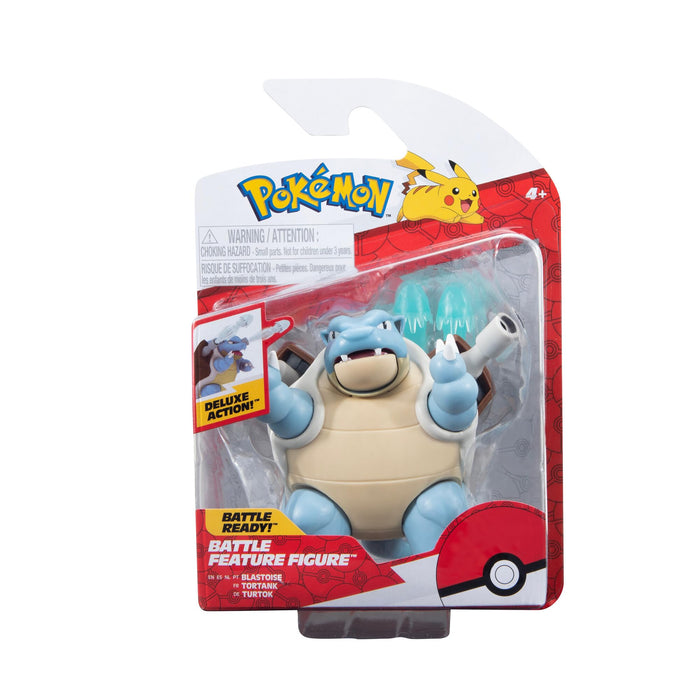 Pokémon Turtok Figura de Batalla de 4.5 Pulgadas