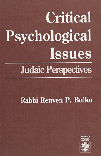 Critical Psychological Issues