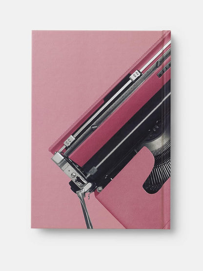 Olivetti Pink Midsized Lined Notebook