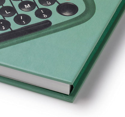 Olivetti Green Midsized Lined Notebook