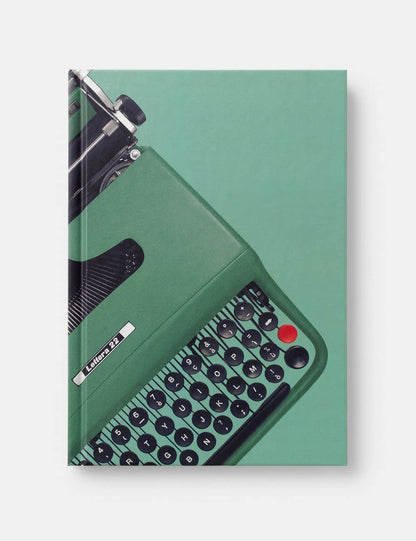 Olivetti Green Midsized Lined Notebook