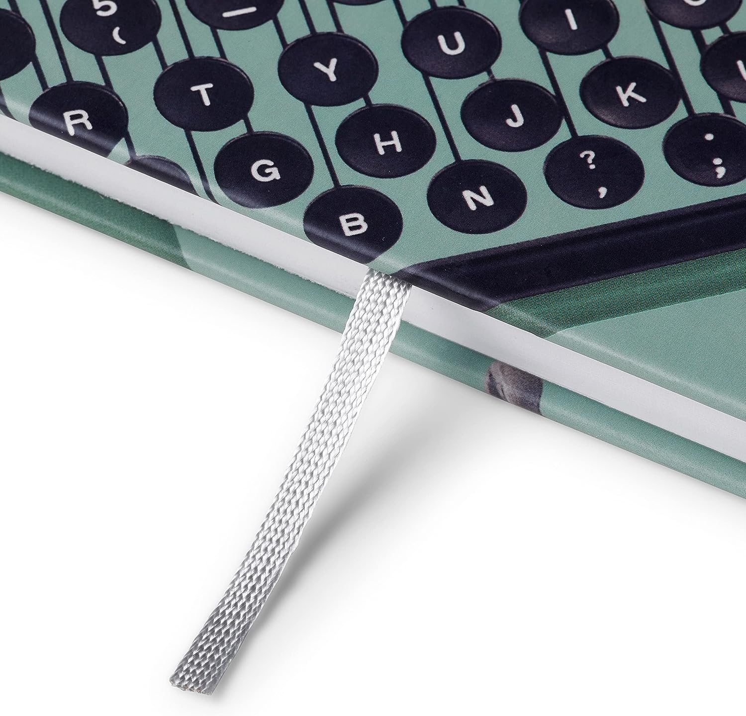 Olivetti Green Midsized Blank Notebook