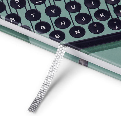 Olivetti Green Midsized Blank Notebook