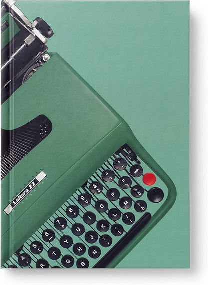 Olivetti Green Midsized Blank Notebook