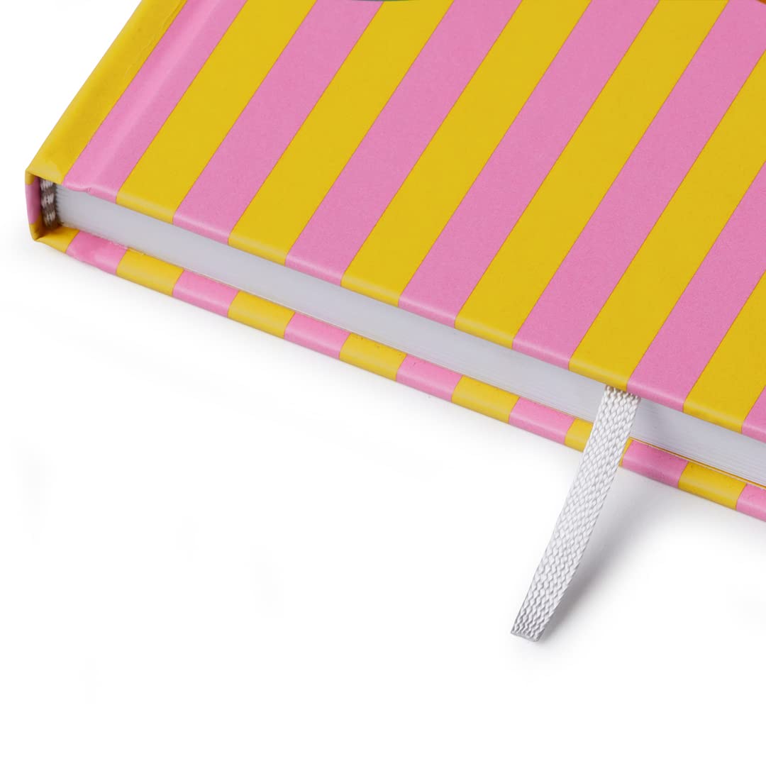 Olimpia Zagnoli Green Midsized Lined Notebook