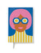 Olimpia Zagnoli Blue Midsized Lined Notebook