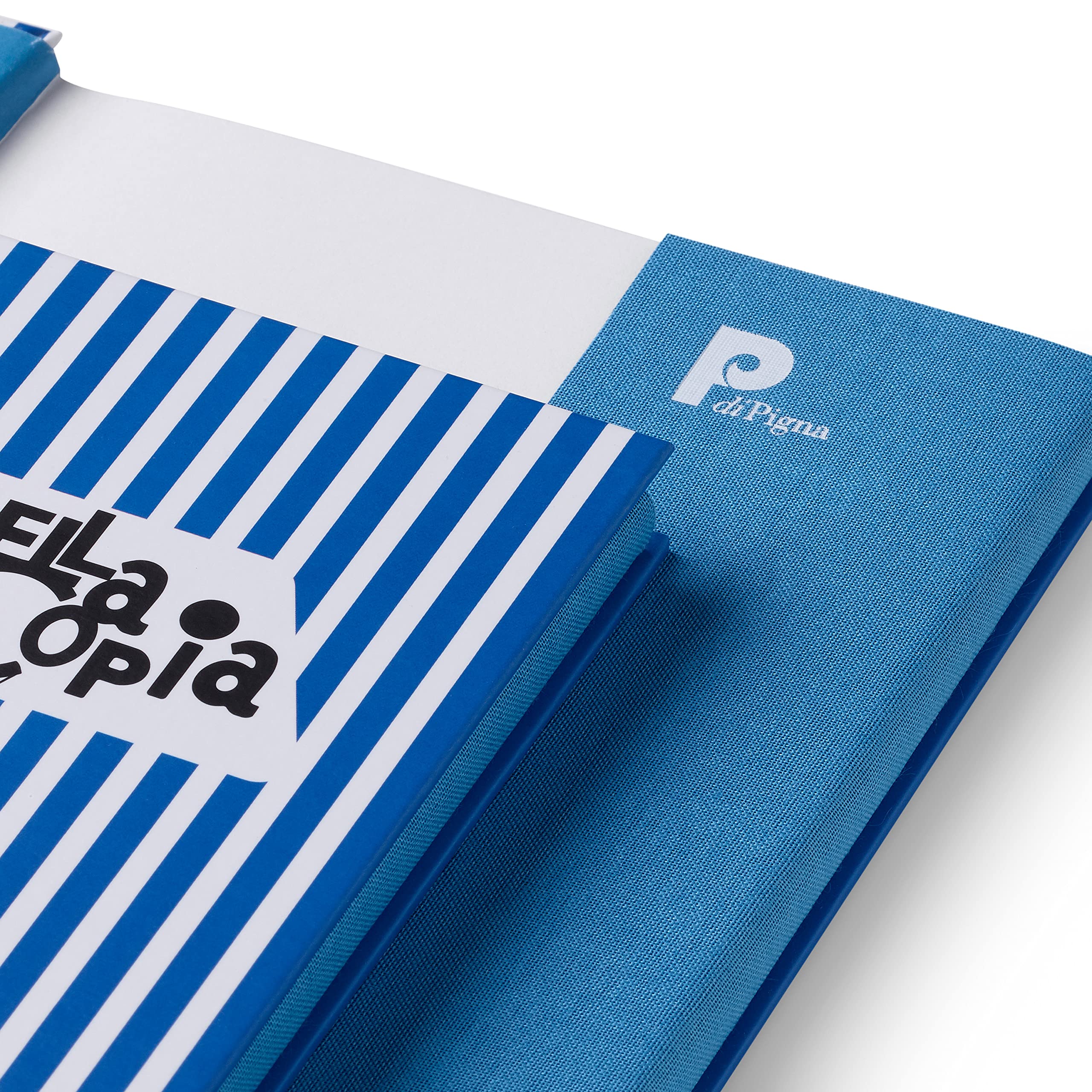 Bella Copia Blue Midsized Lined Notebook
