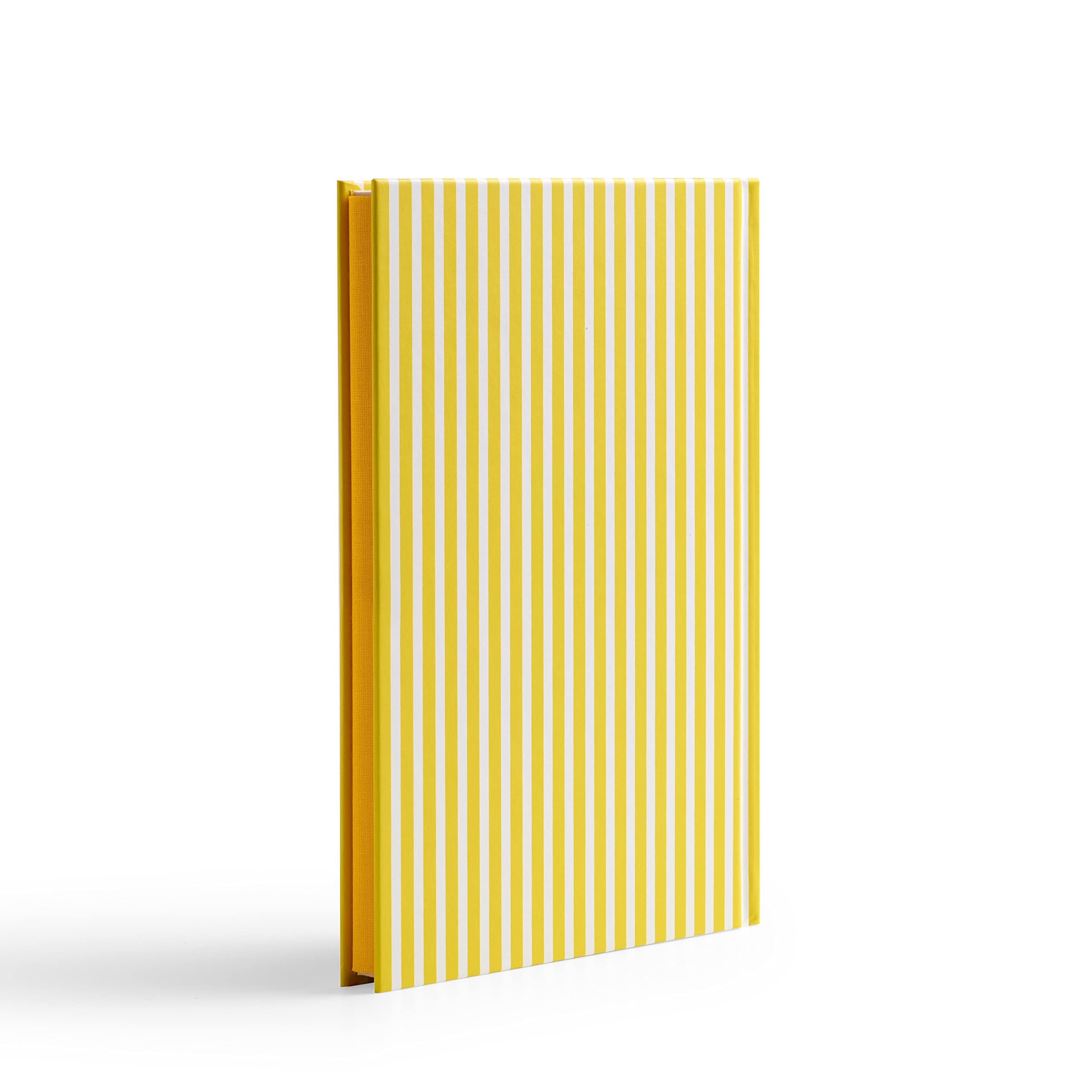 Bella Copia Yellow Midsized Lined Notebook