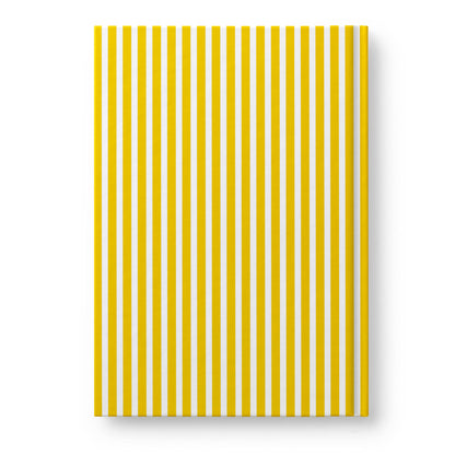 Bella Copia Yellow Midsized Blank Notebook