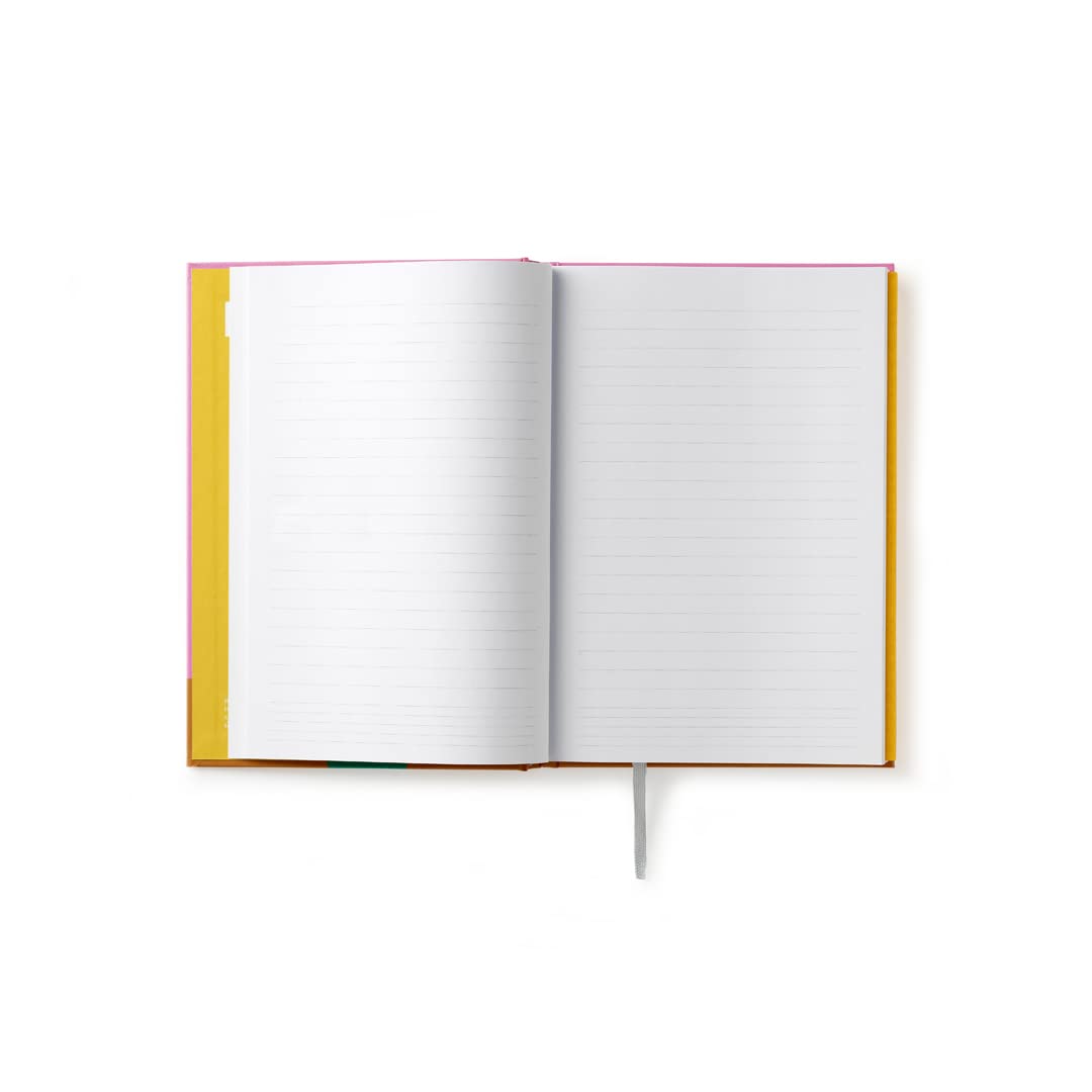 Olimpia Zagnoli Blue Midsized Blank Notebook