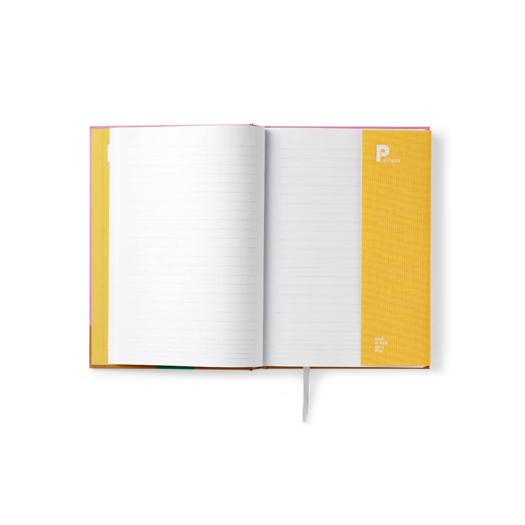 Olimpia Zagnoli Blue Midsized Blank Notebook