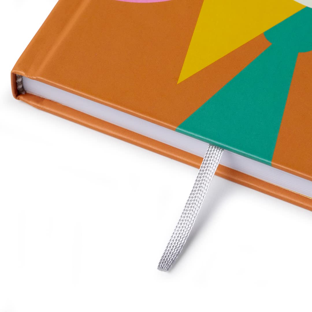 Olimpia Zagnoli Pink Midsized Blank Notebook