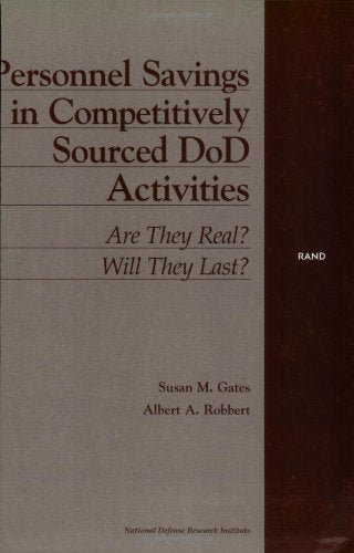 Personnel Savings in Competitively Sourced DOD Activities
