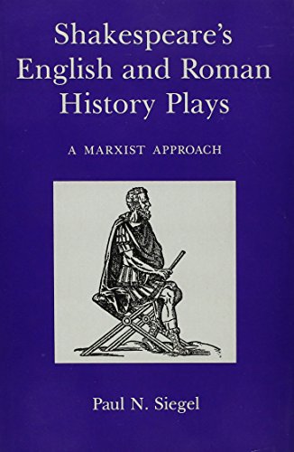 Shakespeare's English and Roman History Plays