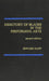 Directory of Blacks in the Performing Arts