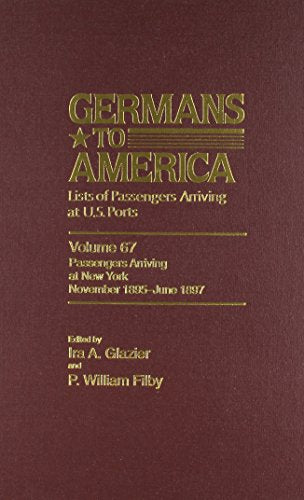 Germans to America, November 1, 1895 - June 17, 1897