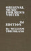 Original Music for Men's Voices
