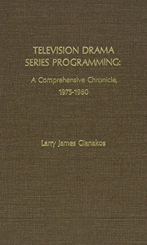 Television Drama Series Programming