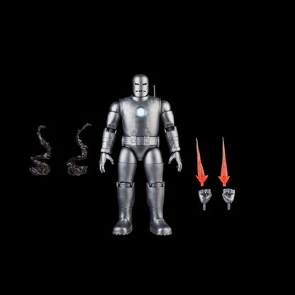 Marvel Hasbro Legends Series Iron Man (Model 01) Avengers 60th Anniversary Collectible 6 Inch Action Figure