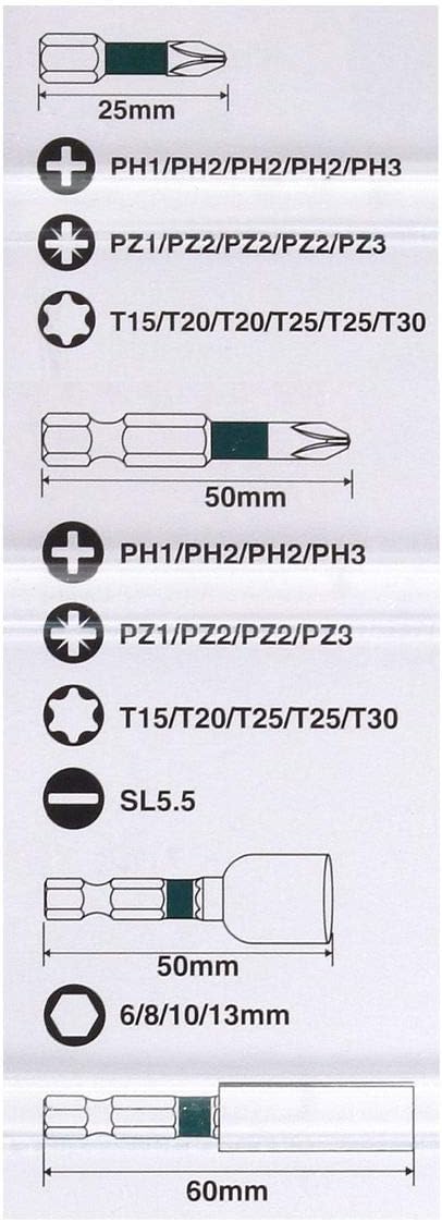 Makita B-66880 35 Piece Impact Black Set