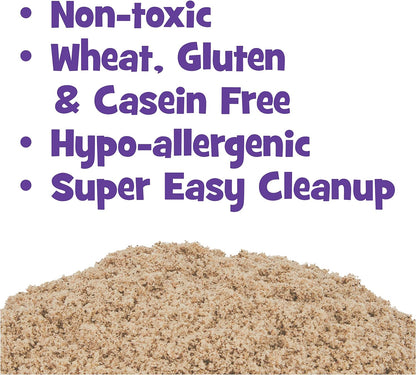 Kinetic Sand The Original Mouldable Sensory Play Sand, Brown, 906 g
