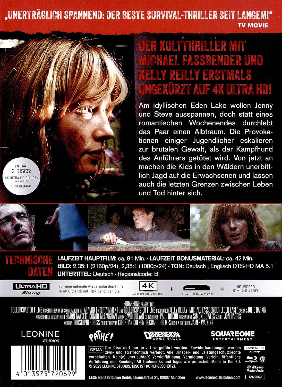 Eden Lake - Mediabook - Uncut Limited Edition (+ Blu-ray