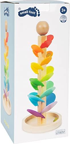 Small Foot Sound Run Rainbow Motor Skills Game for Children Including 4 Marbles from 3 Years Toys, 1187