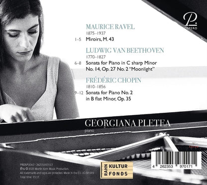 Ravel: Miroirs/Beethoven: Piano Sonata No. 14 'Moonlight/...
