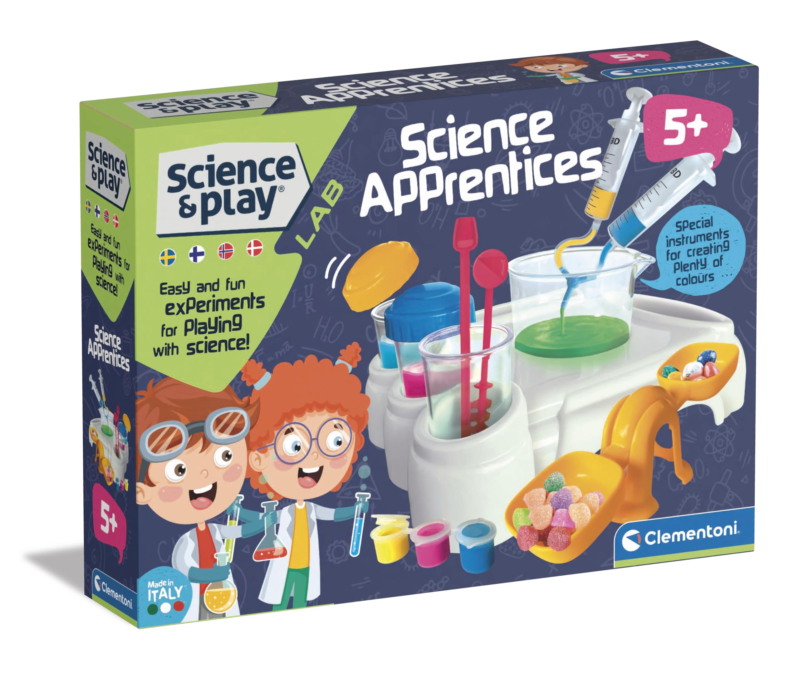 Clementoni - 78807 - Science & Play Lab - Science Apprentices, 5-10 jaar