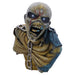 Nemesis Now Iron Maiden - Busto con scritta Piece of Mind, in resina, 12 cm, prodotto con licenza ufficiale Iron Maiden, Busto e scatola portaoggetti, in resina, dipinta a mano