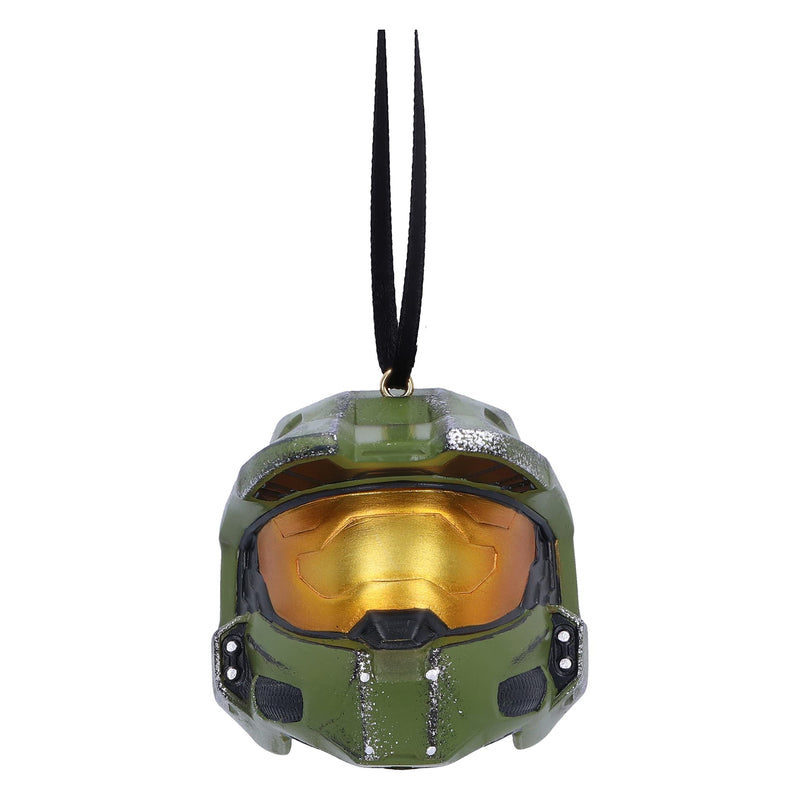 Nemesis Now Halo Master Chief Helmet Hanging Ornament 7.5cm, Resin, Officially Licensed Halo Merchandise, Master Chief Helmet Hanging Ornament, Cast in the Finest Resin, Hand-Painted
