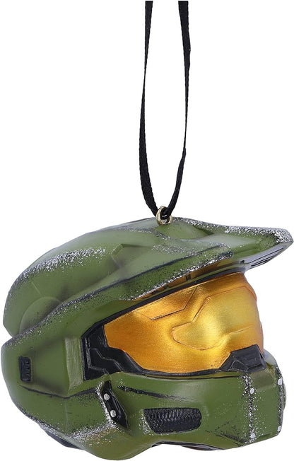 Nemesis Now Halo Master Chief Helmet Hanging Ornament 7.5cm, Resin, Officially Licensed Halo Merchandise, Master Chief Helmet Hanging Ornament, Cast in the Finest Resin, Hand-Painted
