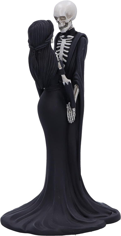 Nemesis Now Eternal Vow 24cm, Resin, Gothic Wedding Giftware, Skeleton Vow Figurine, Cast in the Finest Resin, Hand-Painted, Black and White