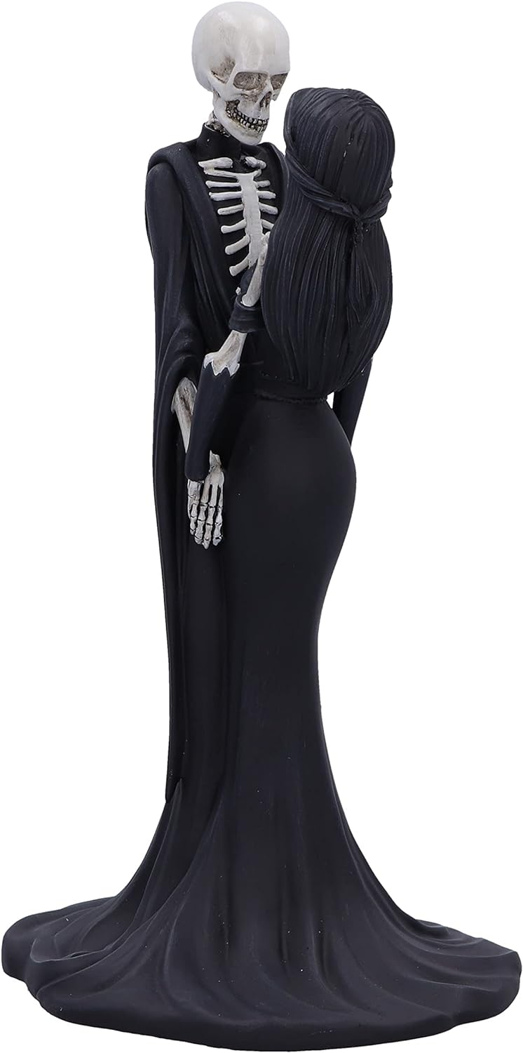 Nemesis Now Eternal Vow 24cm, Resin, Gothic Wedding Giftware, Skeleton Vow Figurine, Cast in the Finest Resin, Hand-Painted, Black and White